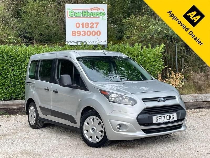 Silver Used 2017 Ford Tourneo Connect Zetec MPV | £9,899 (Fair price) - Image 1/4