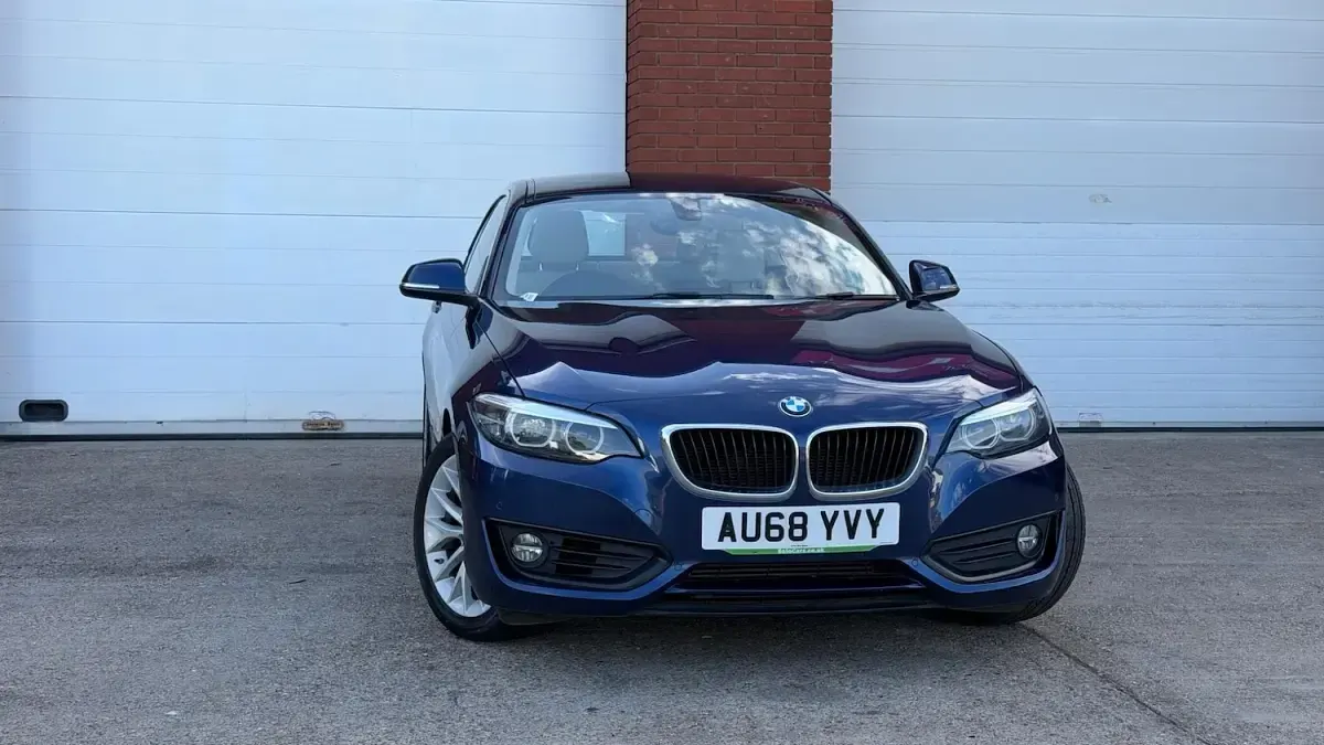Used BMW 218 Comfort Edition 2018 Blue Coupe