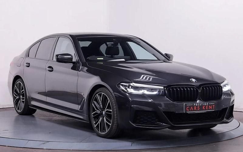 Grey Used 2022 BMW 530 M Sport Sedan | £31,341 (Fair price) - Image 1/4