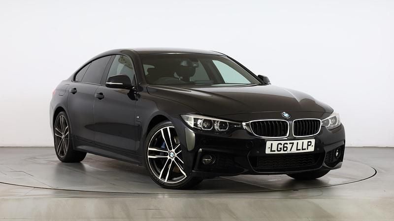 Black Used 2017 BMW 420 Gran Coupé M Sport Coupe | £16,750 (A bit pricey) - Image 1/4