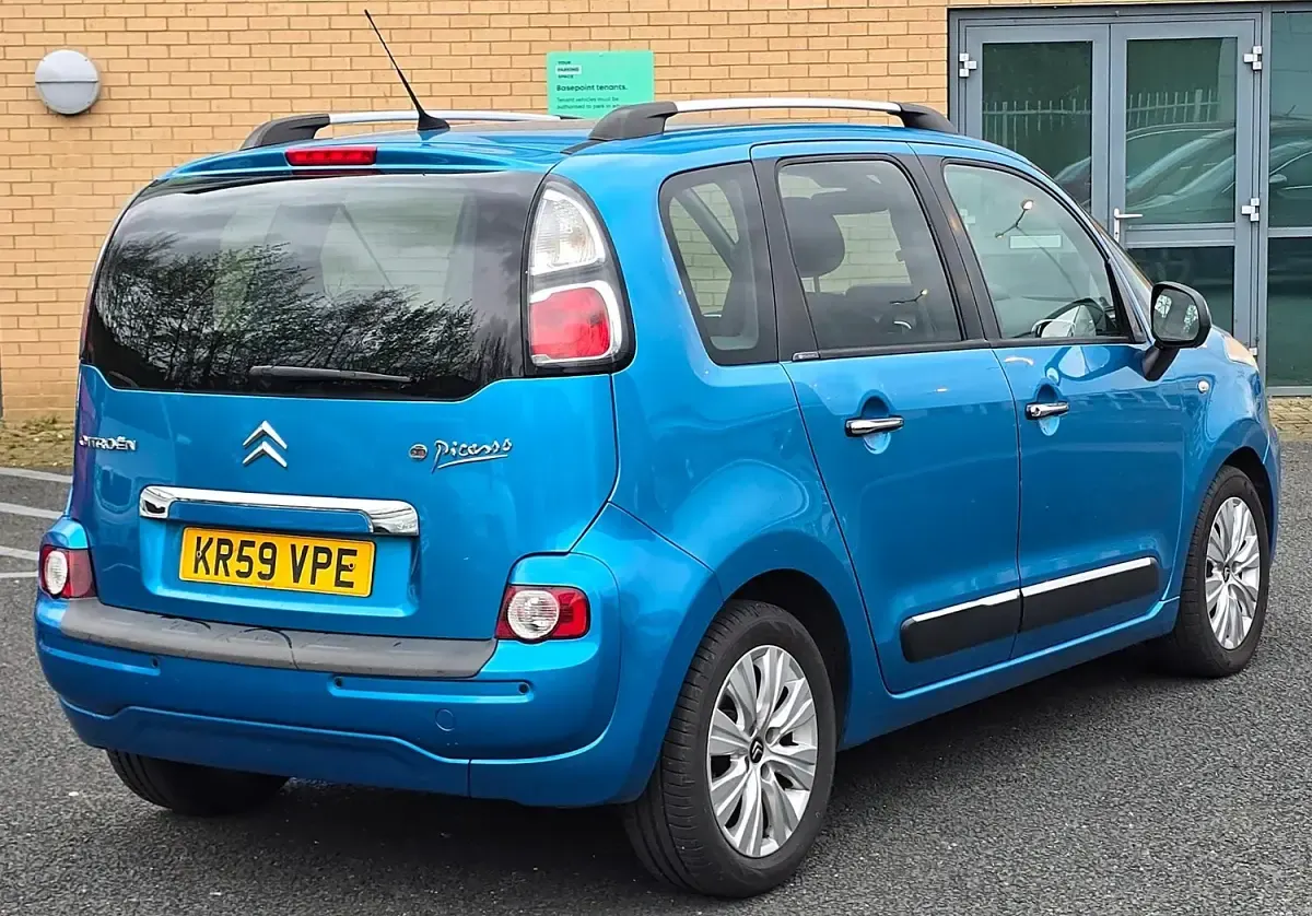 Used Citroën C3 Picasso Exclusive 110 HP (80 kW) 2010 Blue MPV