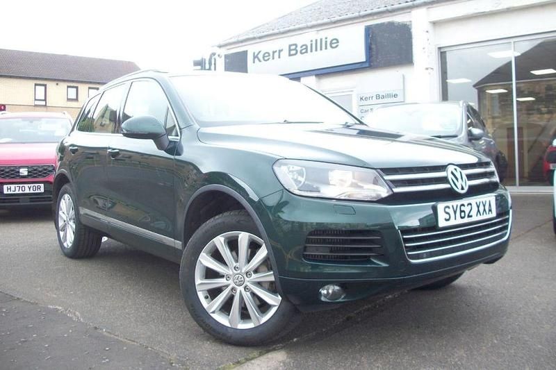 Green Used 2012 VW Touareg SE SUV | £7,250 (Fair price) - Image 1/4