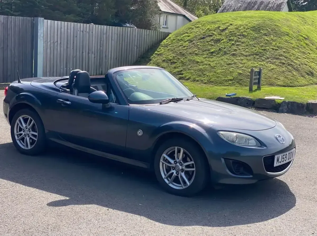 Used Mazda MX5 161 HP (118 kW) 2009 Grey Cabriolet