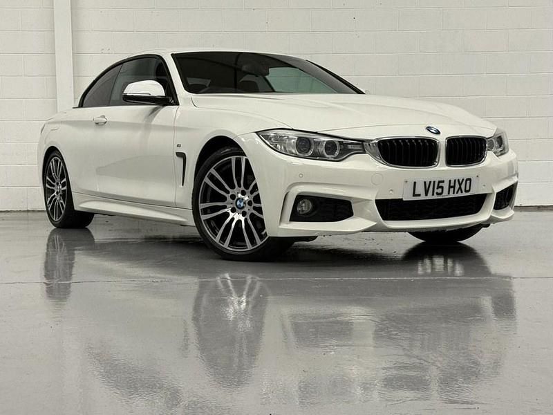 Used BMW 420 M Sport 184 HP (135 kW) 2015 White Cabriolet