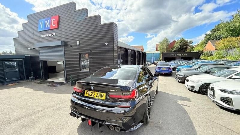 Black Used 2022 BMW 318 M Sport Sedan | £26,491 (A bit pricey) - Image 1/4