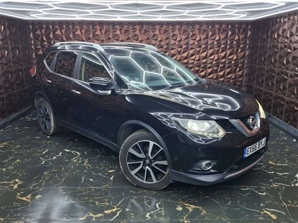 Black Used 2017 Nissan X-Trail Tekna SUV | £11,199 (Fair price) - Image 1/1
