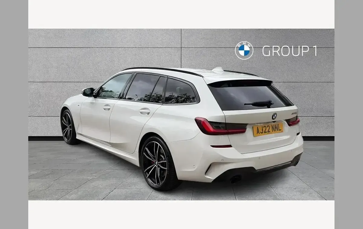 Used BMW 320e M Sport 187 HP (137 kW) 2022 White Estate