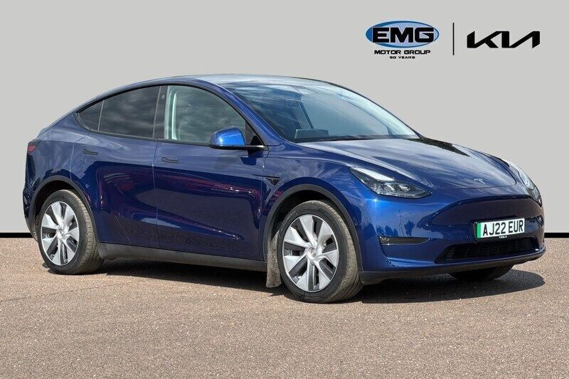 Blue Used 2022 Tesla Model Y Long Range SUV | £25,495 (Fair price) - Image 1/3