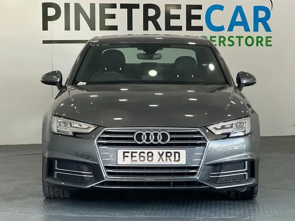 Used Audi A4 S-Line 150 HP (110 kW) 2018 Grey Sedan