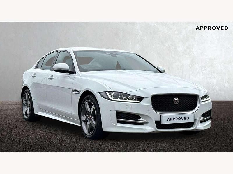 White Used 2018 Jaguar XE Ingenium Sedan | £14,995 (A bit pricey) - Image 1/4