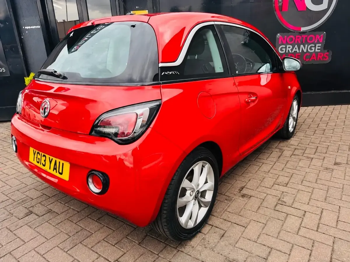 Used Vauxhall Adam Jam 70 HP (51 kW) 2013 Red Hatchback
