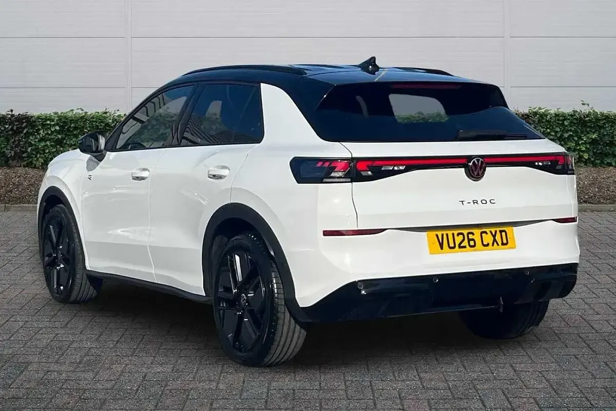New VW T-Roc R-line 2026 White SUV