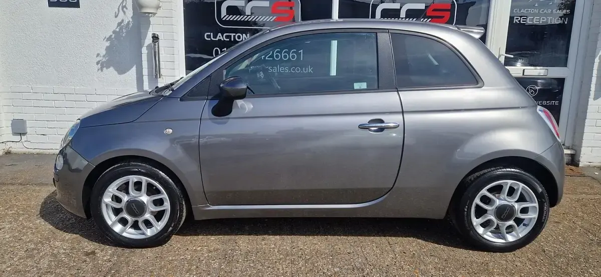 Used Fiat 500 S 69 HP (50 kW) 2010 Grey Hatchback
