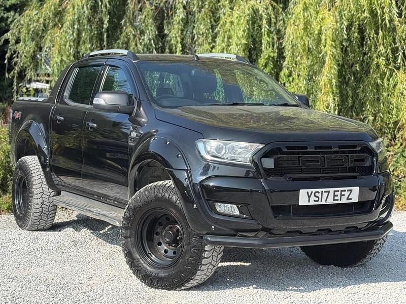 Black Used 2017 Ford Ranger Wildtrack Pickup | £14,999 (A bit pricey) - Image 1/4