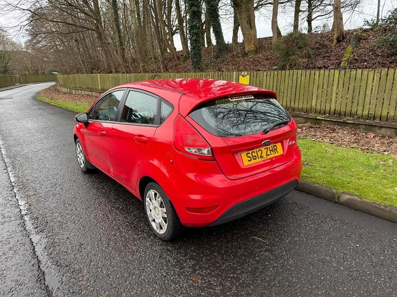Used Ford Fiesta Style 2012 Red Hatchback