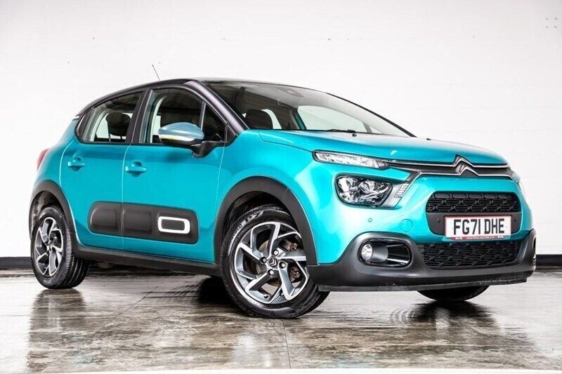 Blue Used 2021 Citroën C3 PureTech Hatchback | £8,500 (Fair price) - Image 1/1