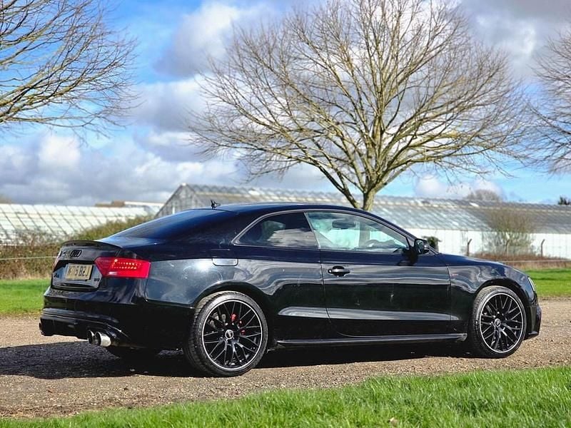 Used Audi A5 Black Edition 177 HP (130 kW) 2015 Black Coupe
