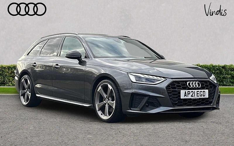 Grey Used 2021 Audi A4 Black Edition Estate | £20,990 (Fair price) - Image 1/4
