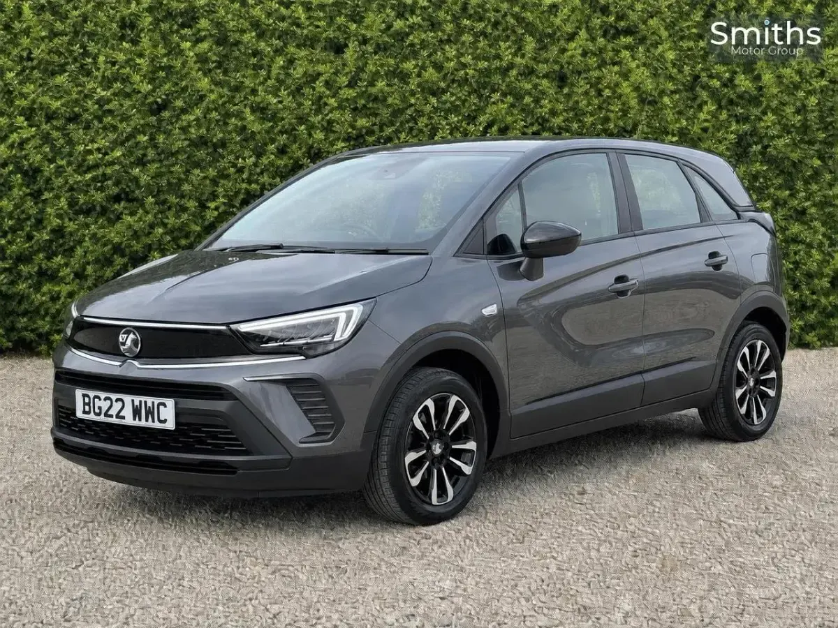 Used Vauxhall Crossland Design Edition 82 HP (60 kW) 2022 Grey SUV