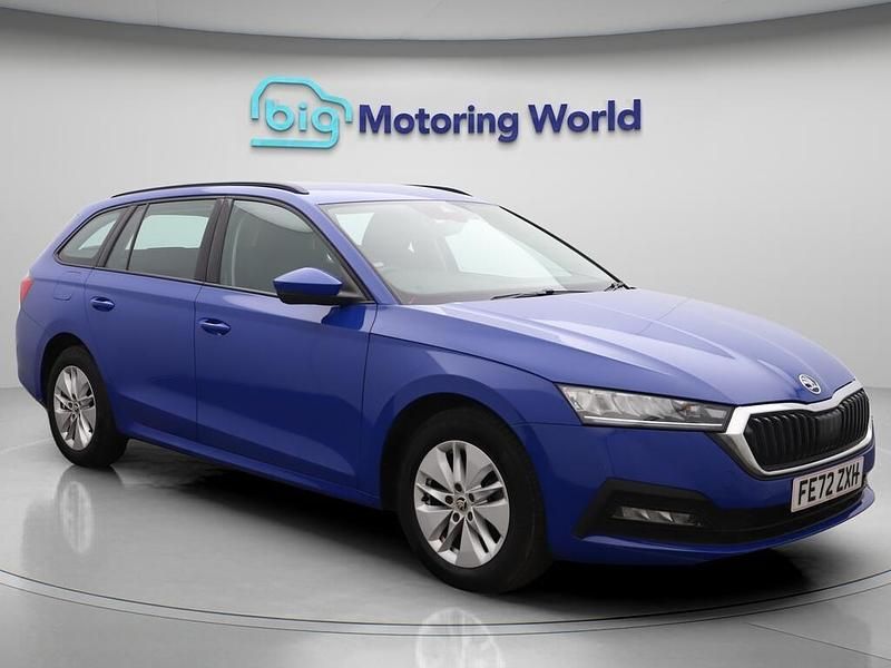 Blue Used 2022 Skoda Octavia SE Technology Estate | £15,700 (Fair price) - Image 1/4