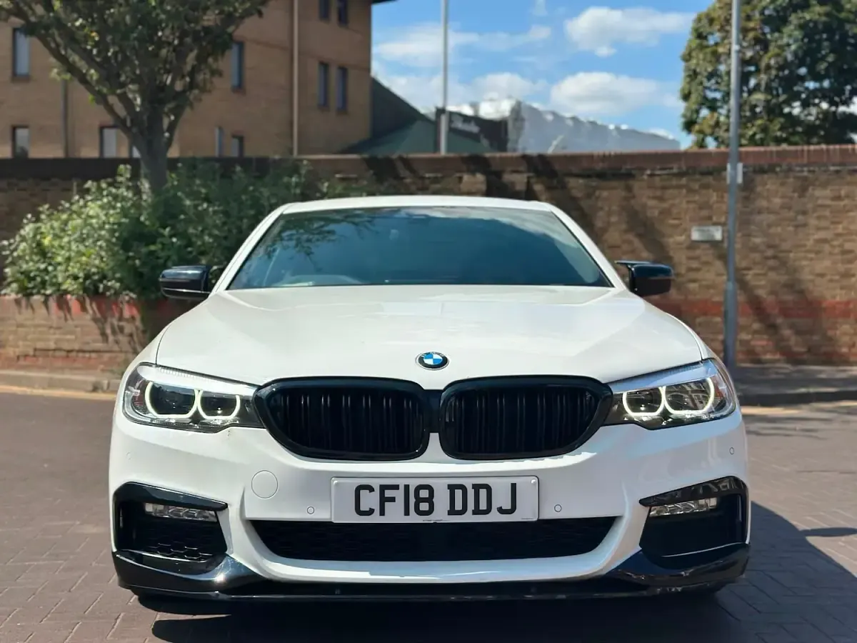 Used BMW 520 M Sport 2018 White Sedan