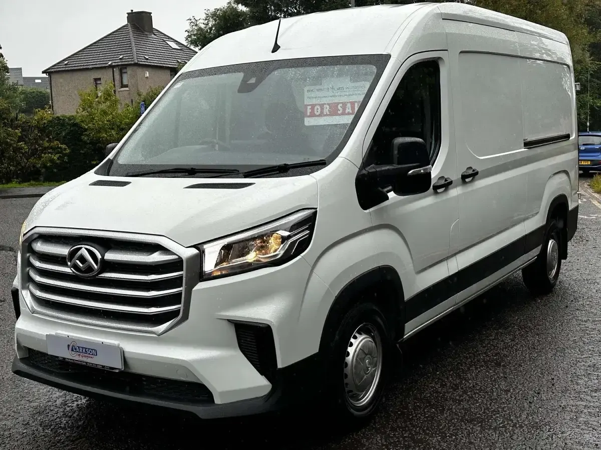 Used Maxus V90 160 HP (117 kW) 2023 White Van
