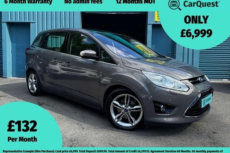 Brown Used 2014 Ford Grand C-Max Titanium X MPV | £6,999 (A bit pricey) - Image 1/1