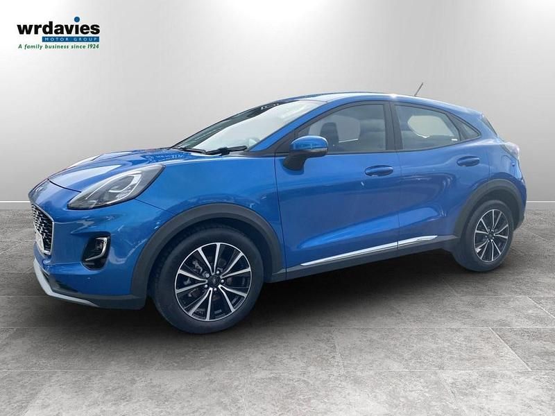 Used Ford Puma Titanium 155 HP (114 kW) 2023 Desert island blue SUV
