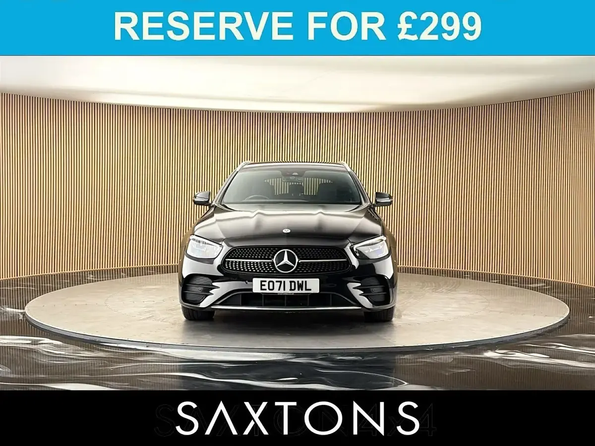 Used Mercedes E300 AMG line 2021 Black Estate
