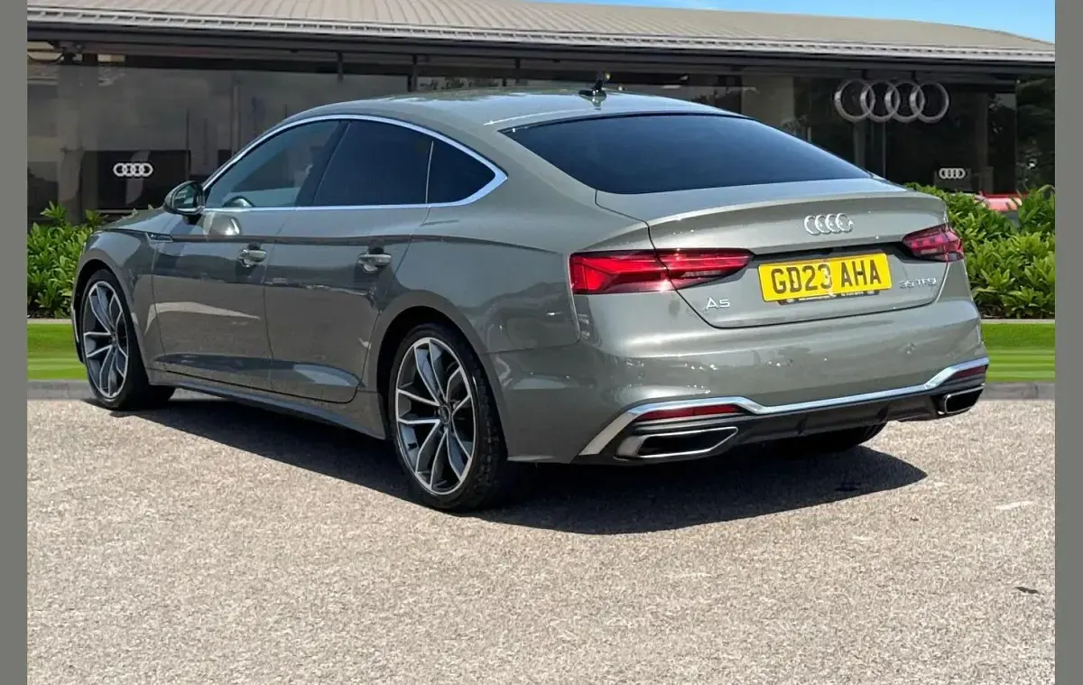 Used Audi A5 Sportback S-Line 147 HP (108 kW) 2023 Grey Hatchback