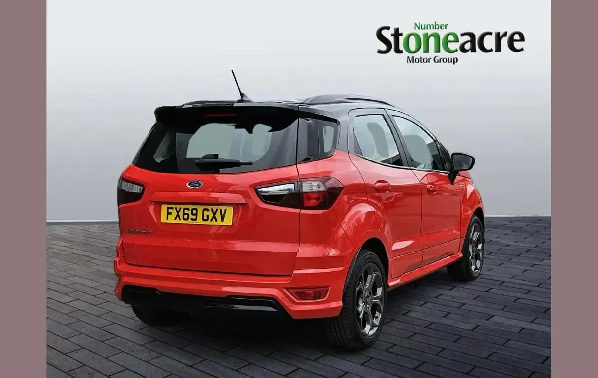 Used Ford Ecosport ST-Line 125 HP (91 kW) 2020 Red SUV