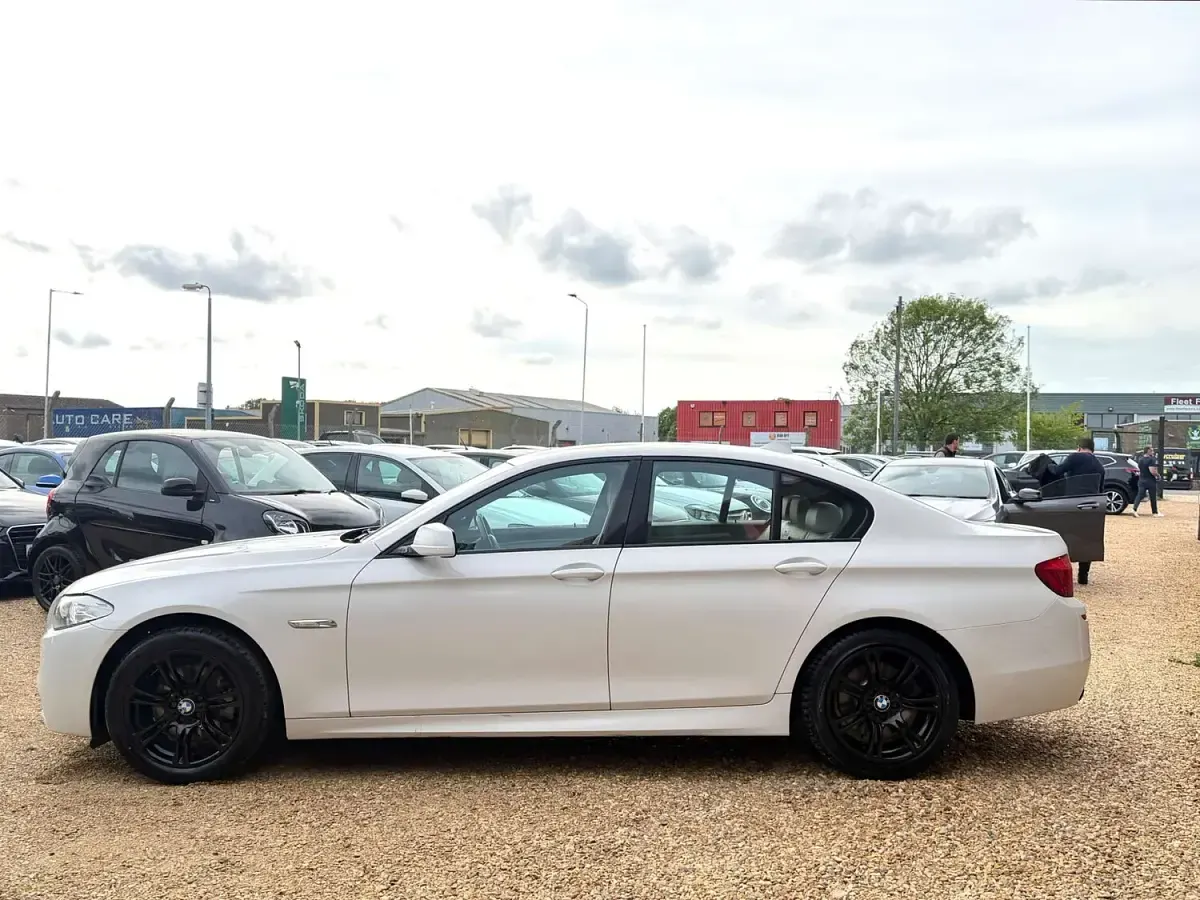 Used BMW 520 M Sport 184 HP (135 kW) 2013 White Sedan