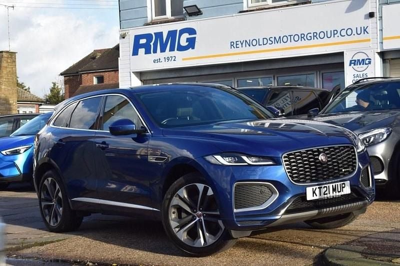 Used Jaguar F-Pace R-Dynamic 204 HP (150 kW) 2021 Blue SUV