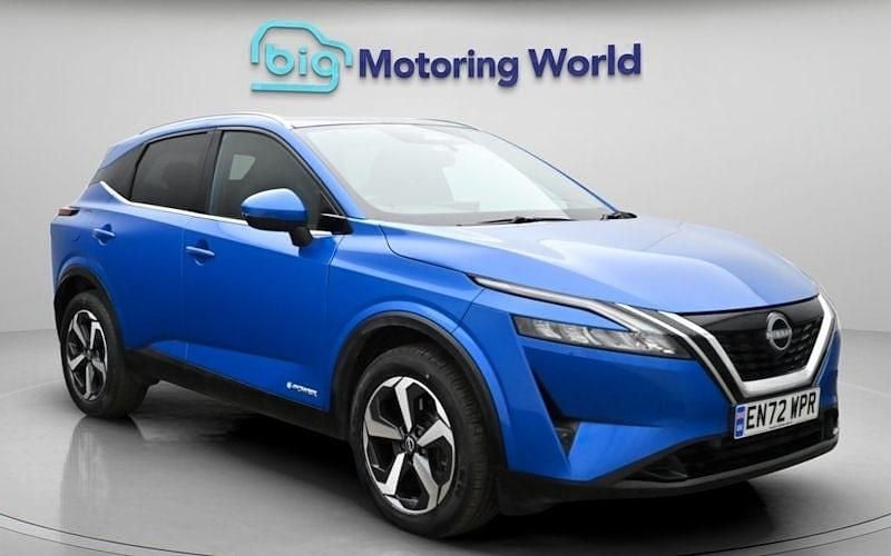 Used Nissan Qashqai N-Connecta 190 HP (139 kW) 2023 Blue SUV