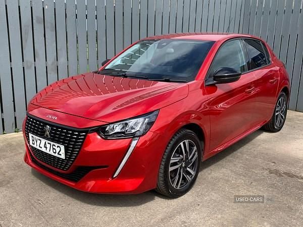 Used Peugeot 208 Allure Premium 2022 Red Hatchback