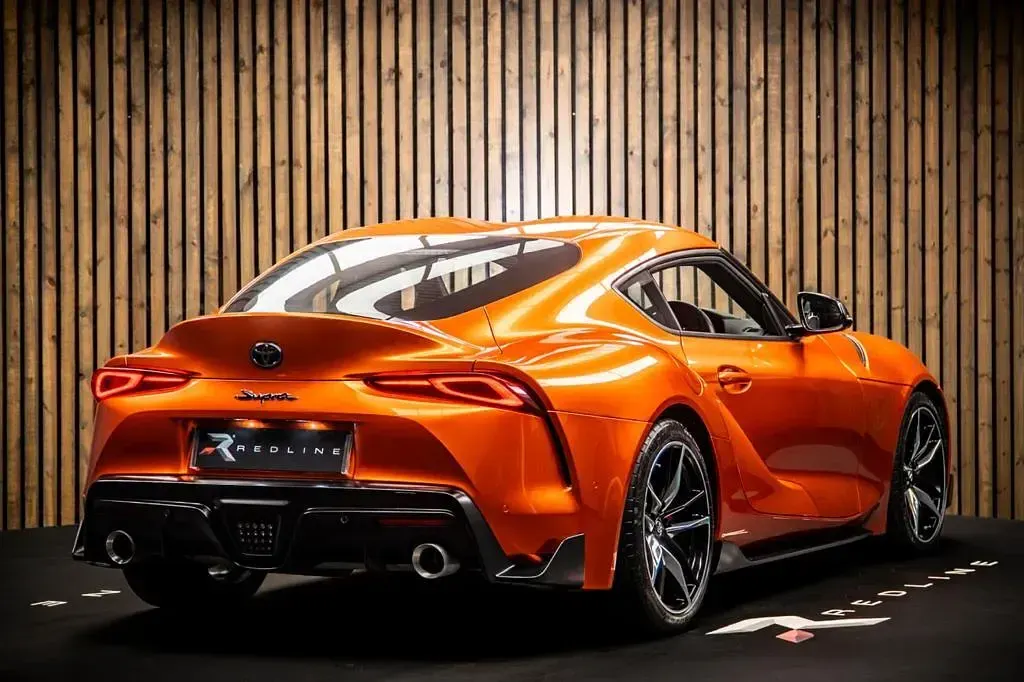 Used Toyota Supra 2022 Orange Coupe