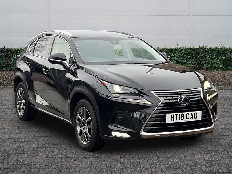 Black Used 2018 Lexus NX300h Luxury Line SUV | £16,490 (Good price) - Image 1/4