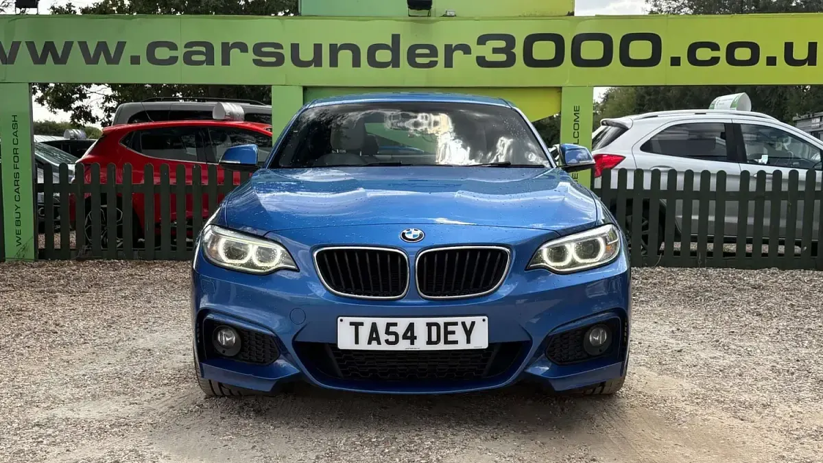 Used BMW 220 M Sport 190 HP (139 kW) 2016 Blue Coupe