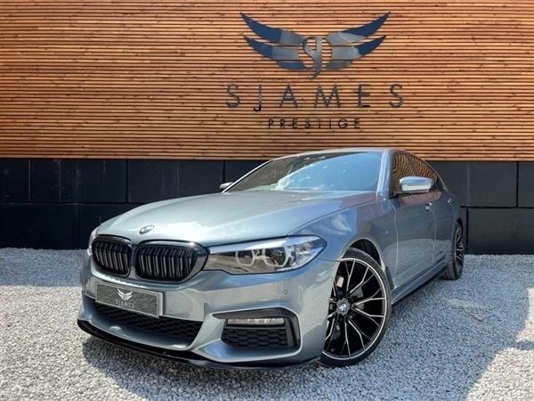 Blue Used 2019 BMW 530 M Sport Sedan | £19,490 (Good price) - Image 1/4