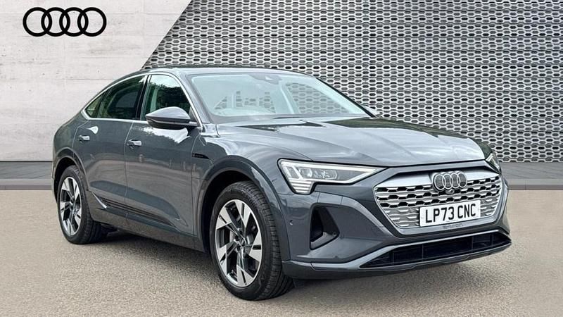 Grey Used 2023 Audi Q8 e-tron Sport SUV | £34,862 (Fair price) - Image 1/4