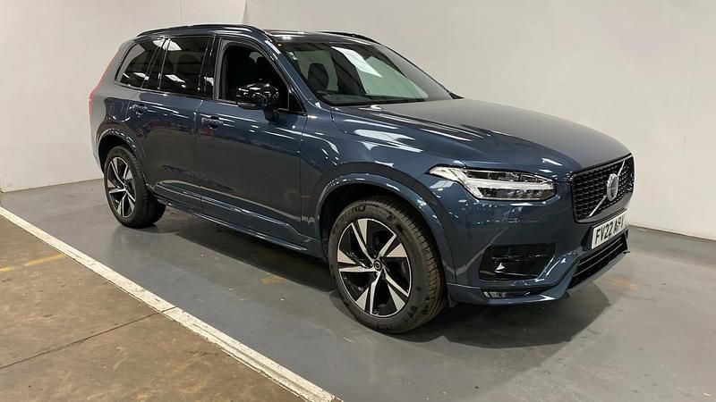 Blue Used 2022 Volvo XC90 R-Design SUV | £34,498 (Super price) - Image 1/4