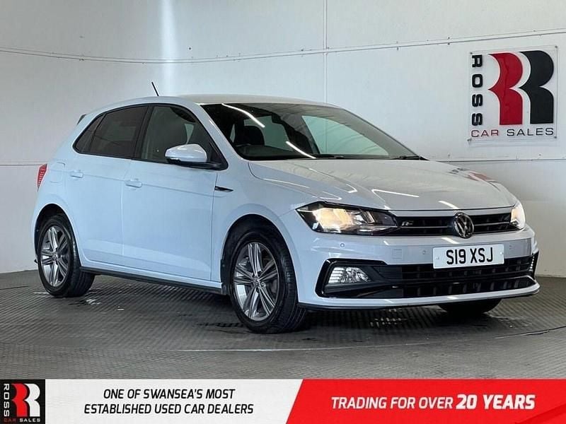 Silver Used 2019 VW Polo R-line Hatchback | £11,695 (Fair price) - Image 1/4