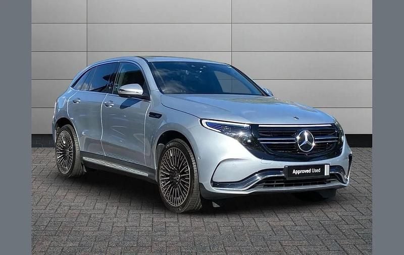 High tech silver Used 2021 Mercedes EQC400 AMG Line Premium Plus SUV | £29,550 (Expensive) - Image 1/4