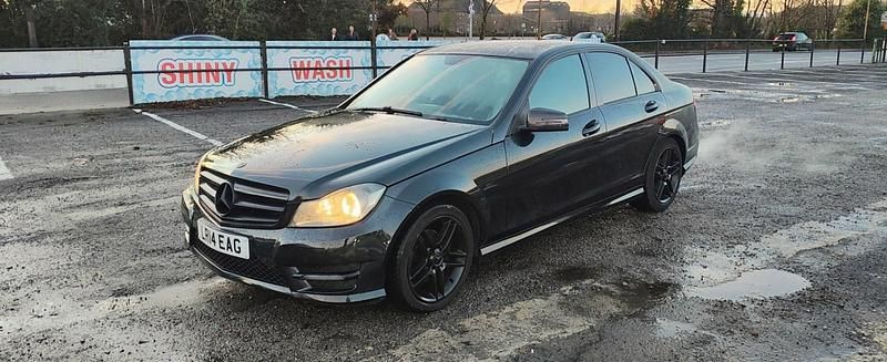 Used Mercedes C220 AMG 2014 Black Sedan