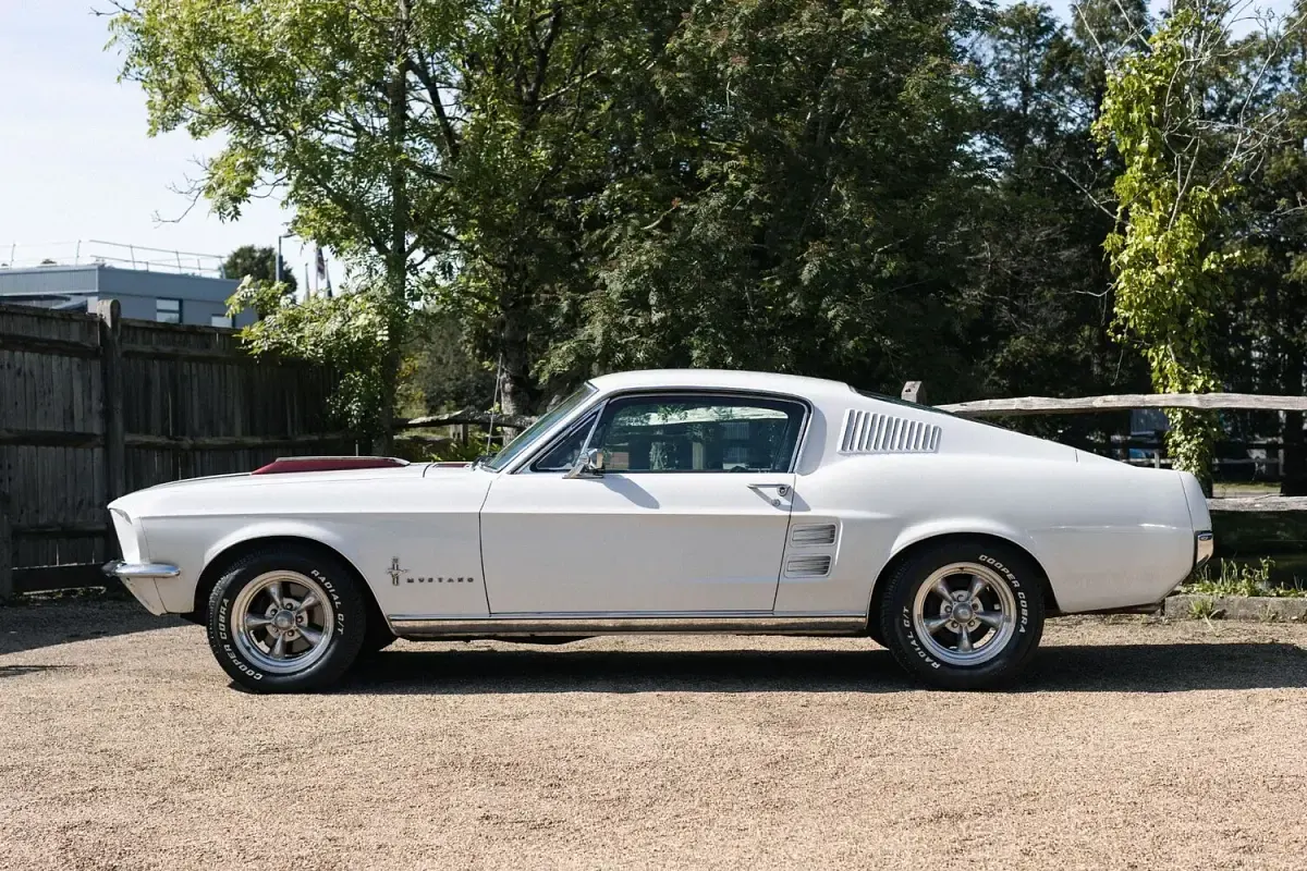 Used Ford Mustang Fastback 2008 White/red Coupe