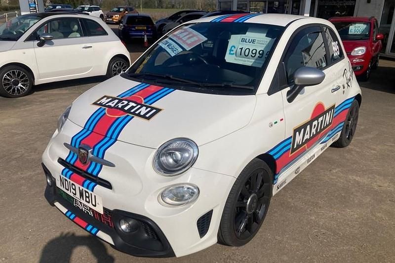 Used Abarth 595 Turismo 165 HP (121 kW) 2019 White Hatchback