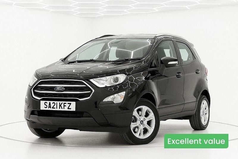 Black Used 2021 Ford Ecosport Titanium SUV | £9,988 (Super price) - Image 1/4