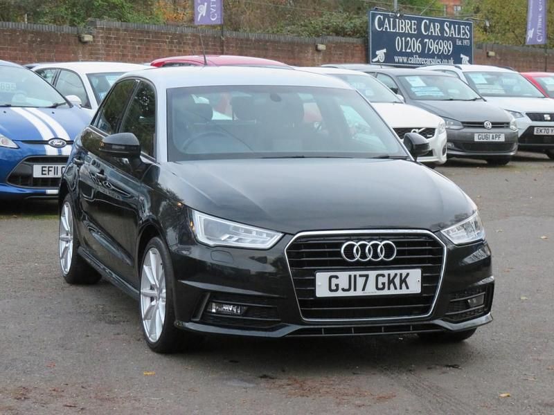 Black Used 2017 Audi A1 S-Line Hatchback | £13,995 (Fair price) - Image 1/4