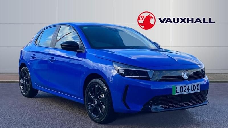 Used Vauxhall Corsa-e Design Edition 100 kW (136 HP) 2024 Blue Hatchback