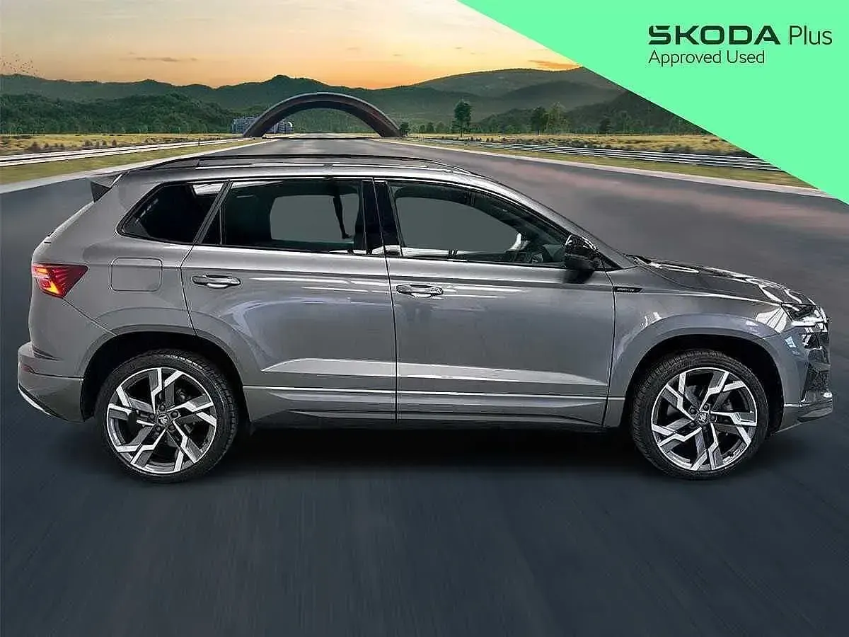 Used Skoda Karoq SportLine 110 HP (80 kW) 2025 Graphite grey metallic SUV